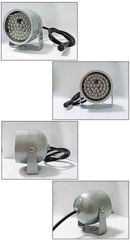 Infrared LED Illuminator for CCTV & IP Cameras