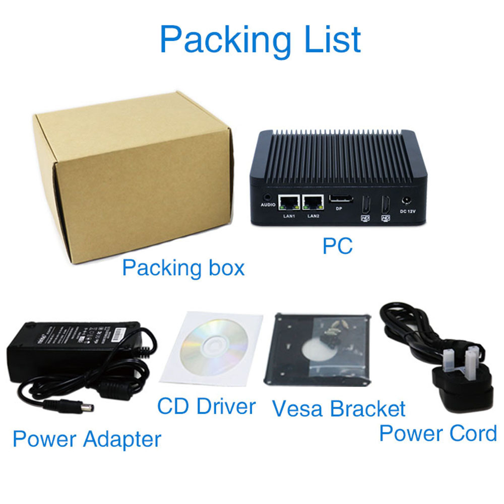 N5-N3710 Průmyslové Mini PC