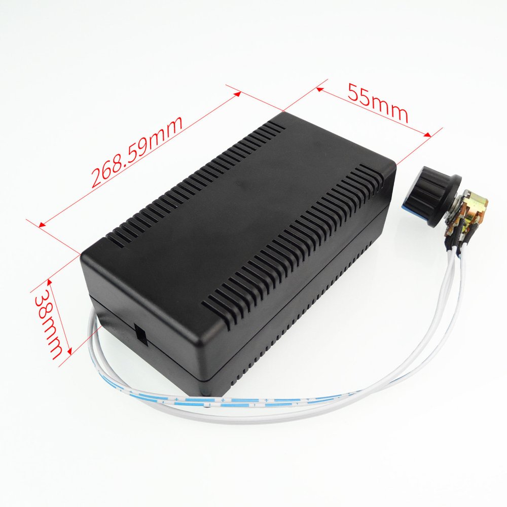 PWM Regulátor otáček pro stejnosměrné DC motory 12V-50V 40A