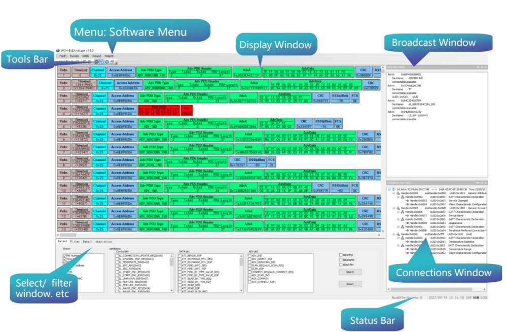 WCH BLE Analyzer Pro