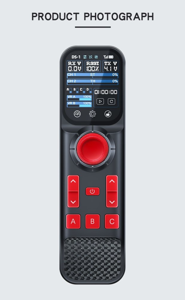 DS800 8CH 2.4GHz RC Transmitter with Touchscreen