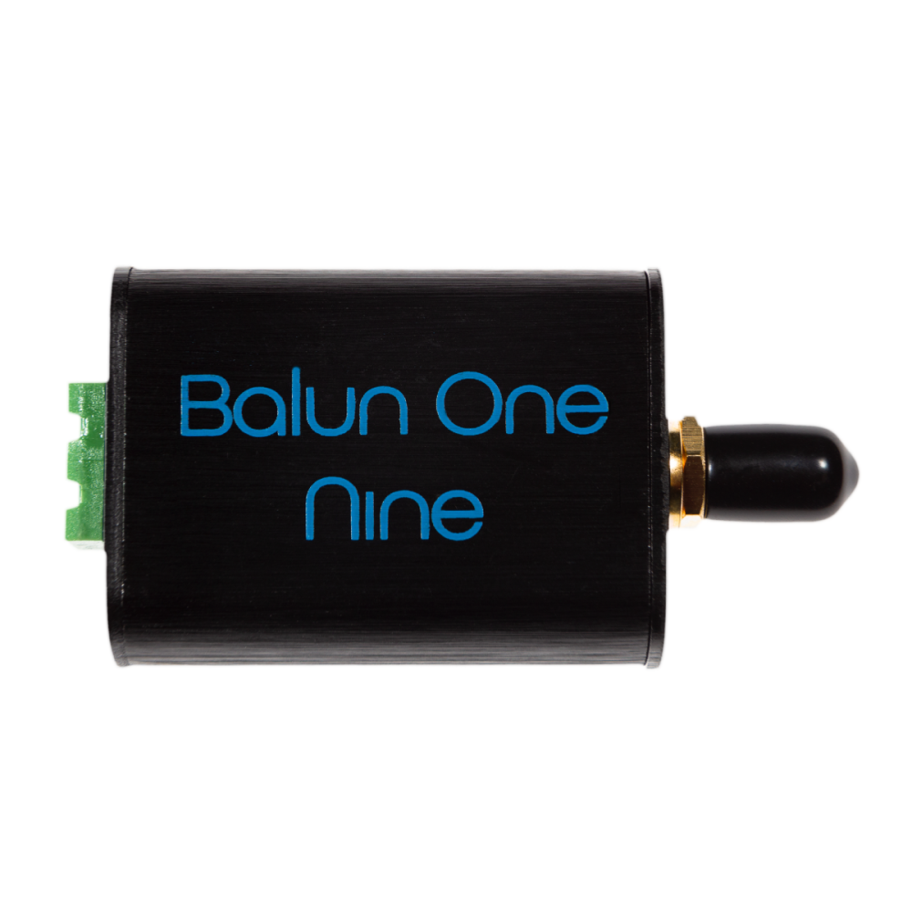 Balun One Nine v2 – 9:1 HF Balun/Unun with Aluminum Case