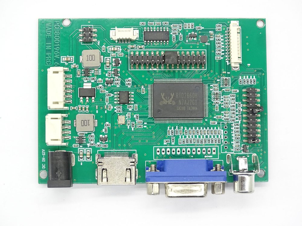 PCB8000196 VGA-HDMI-TTL Controller Board for TFT LCD Display
