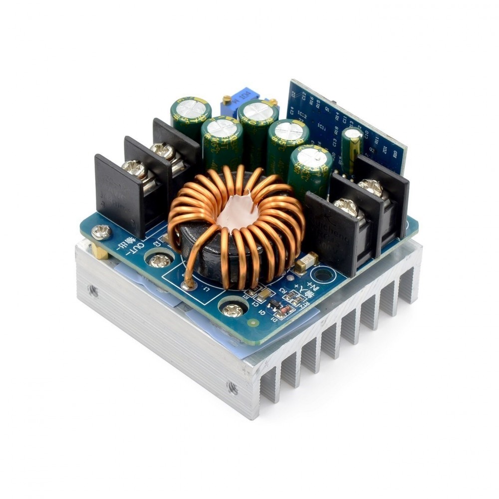 10.5-60V to 0-45V, 400W Buck Converter, step-down