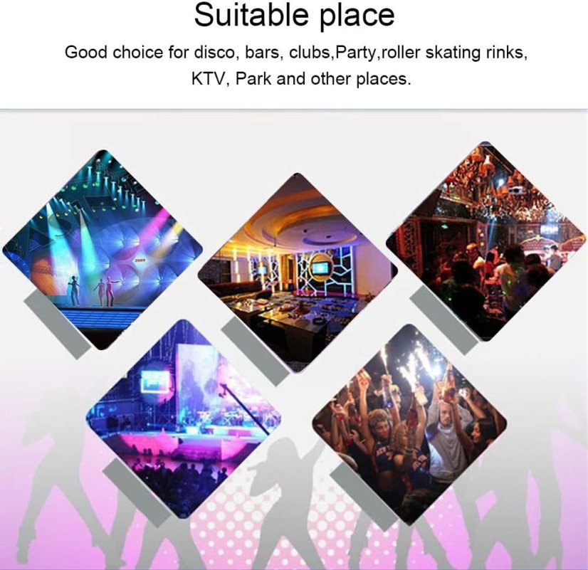 LE01 Disco Laser – Mini Laserový Projektor Světlo (Zelený + Červený)