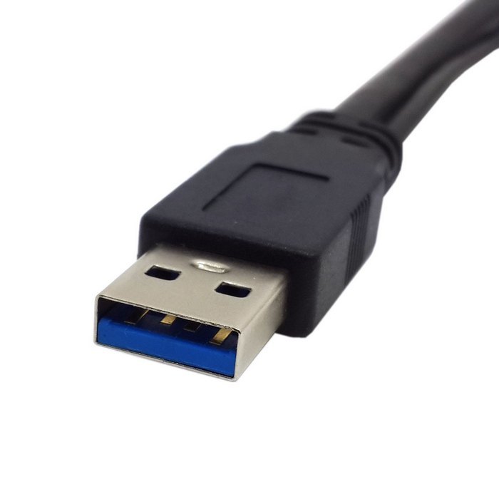 USB 3.0 A kabel s napájecím kabelem pro externí disky