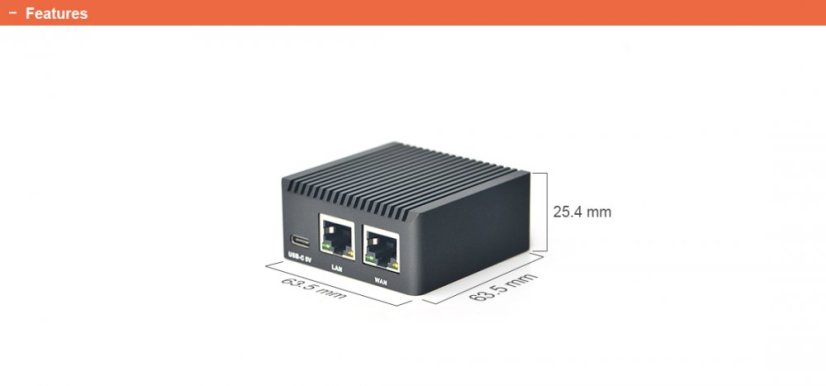 NanoPi R2C Plus - Powerful Development Kit with 8GB Storage