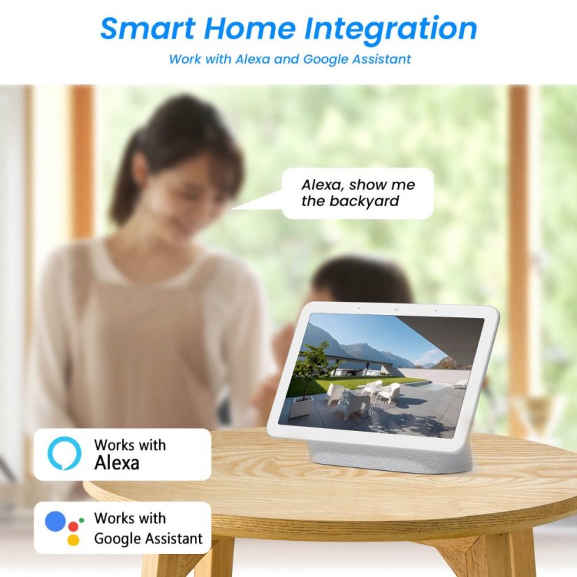 C3 Full HD WiFi Bezdrátová Kamera s Baterií a Solárním Panelem