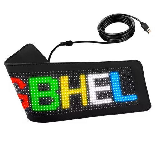 Flexibilní LED Značka pro Automobil s Bluetooth Ovládáním