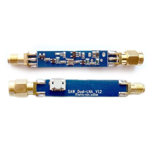 SAW BPF (Band-Pass Filter) pásmový filter s LNA