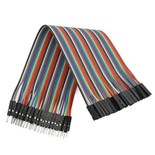Dupont propojovací kabel 40žil - Svazek 20ks/25ks - Model: 20cm F-F (25ks)