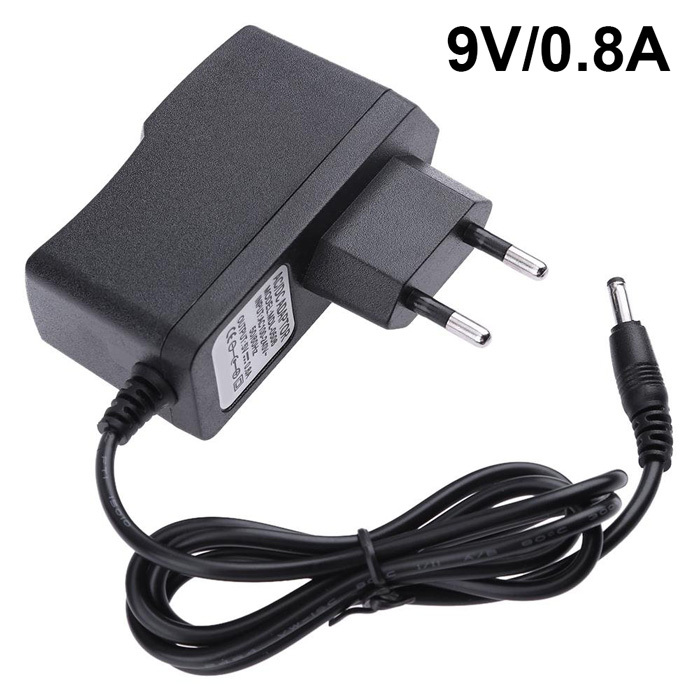 RGB-0908 Nabíječka 9V 0.8A 5.5/2.1mm EU