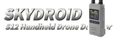 Skydroid S12 ruční detektor dronů s alarmem