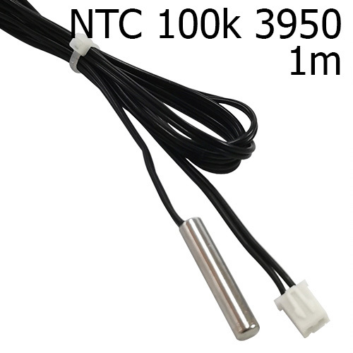 Teplotní čidlo NTC 100K 3950 - 1m