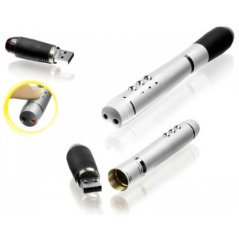 TB-06 2-in-1 Laser Pointer and USB IR Remote Control