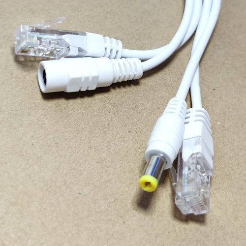 Pasivní Power Over Ethernet - univerzální sada PoE injector/splitter 12V-15V