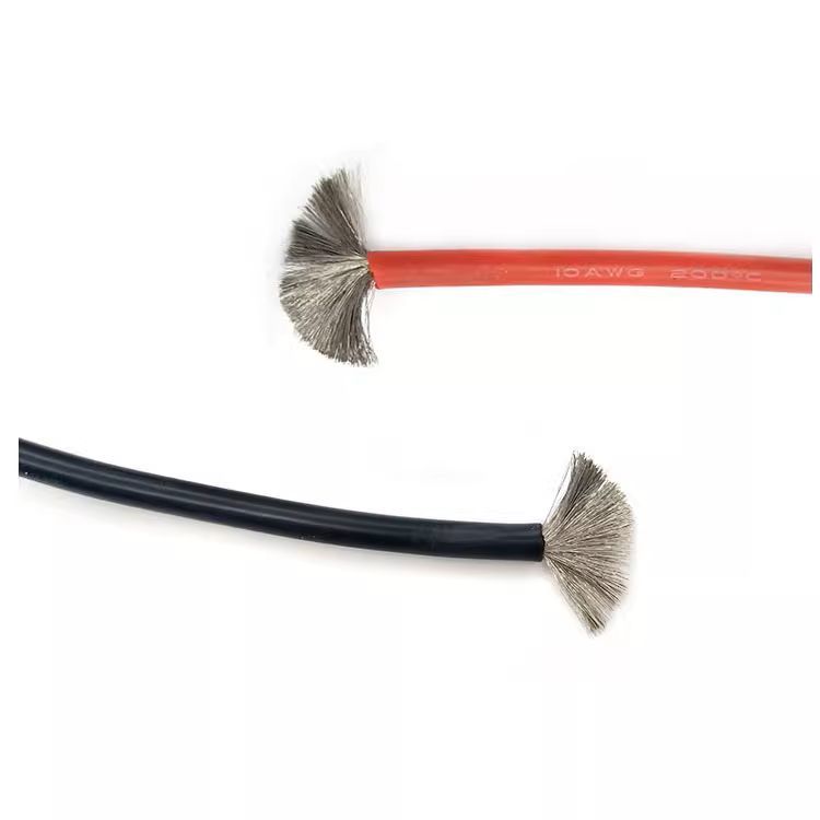 Silikonový vodič Cu 6mm2 10AWG - 10m