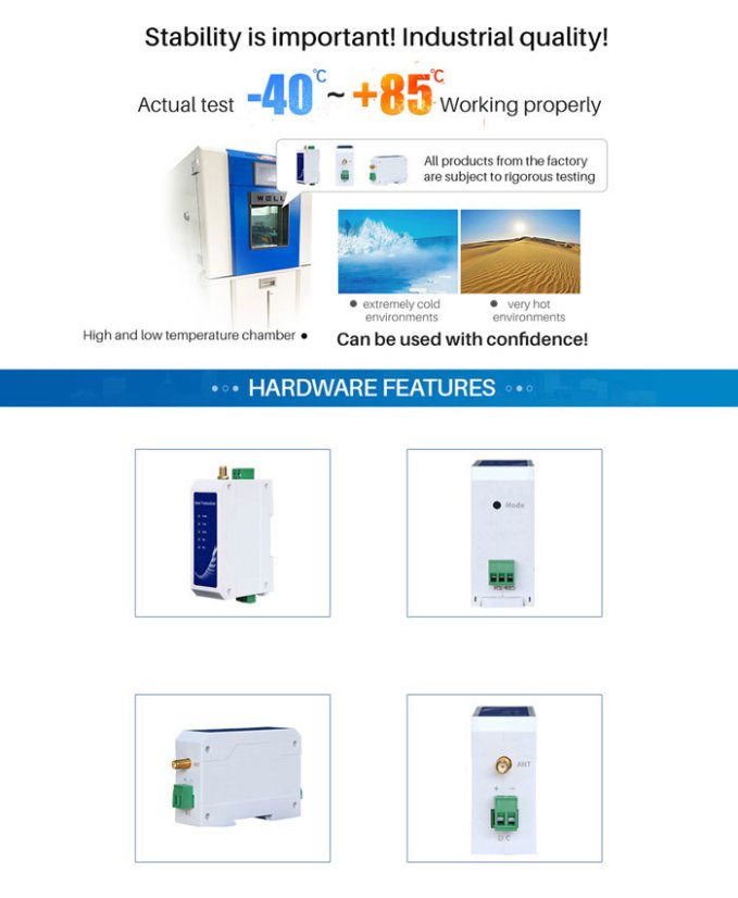 Bezdrátový modem E95/E96-DTU SL s technologií LoRa - Model: 400(SL)30-485