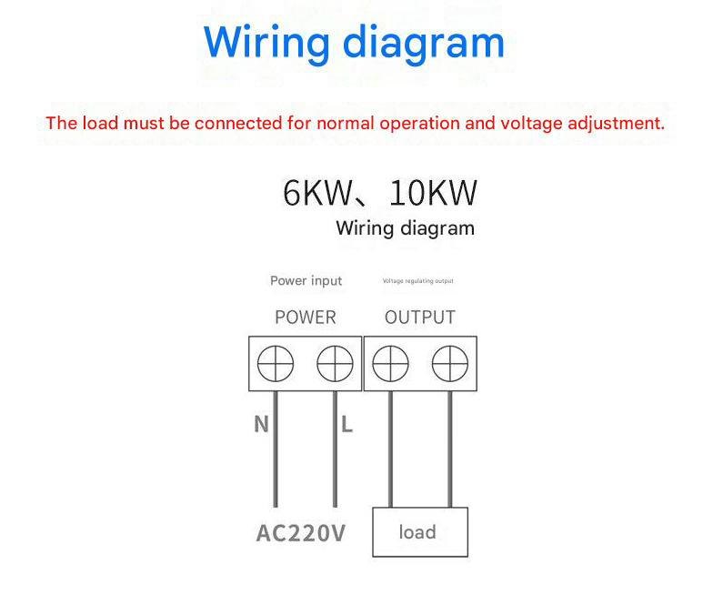 10kW 220V SCR Speed Controller for AC Motors with remote control