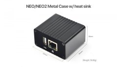 Hliníková krabička pro NanoPi NEO/NEO2