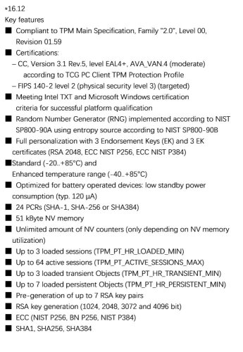ASRock TPM 2.0 Modul - Model: TPM2-SLI LPC (14-1 pin)