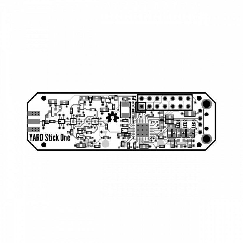 YARD Stick One - Pásmo pod 1 GHz, Poloduplexní Bezdrátový Přijímač