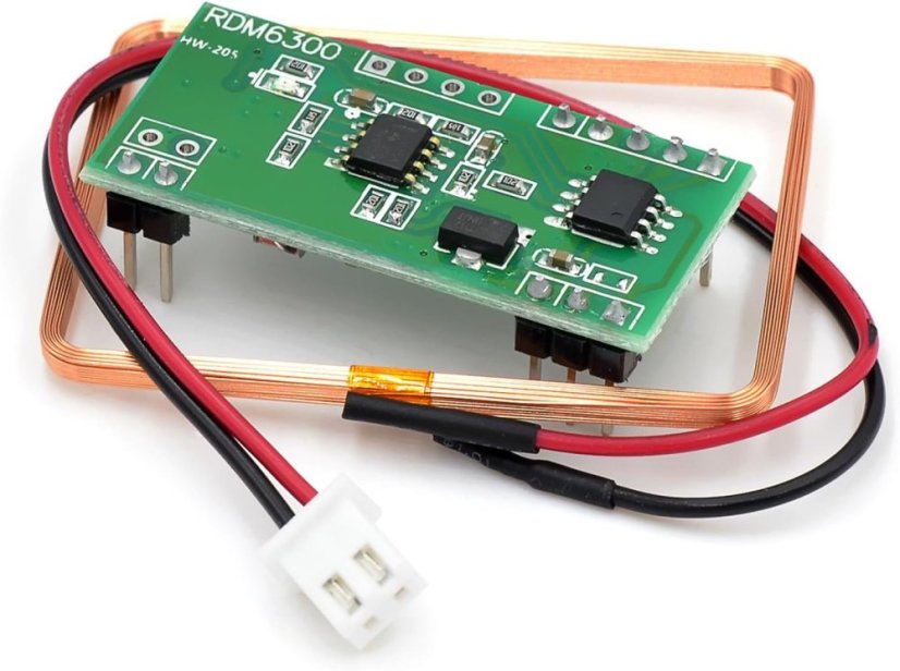 RFID čtečka RDM6300, 125KHz, EM4100, UART výstup