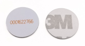 Mifare 1k RFID 13.56MHz Nálepka 20mm