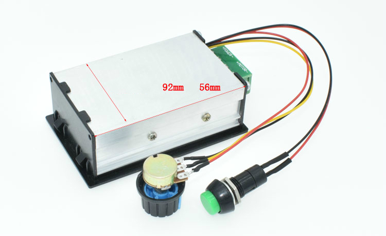 QA-26S 6-60V 30A DC PWM LCD regulátor oteček pro motory