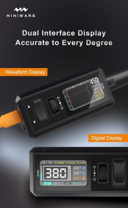 TS1M mini pájecí stanice