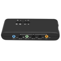 YEY 7.1 USB externí zvuková karta s 8CH DAC a 2CH ADC