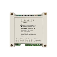 4-kanálový bezdrátový přepínač Smart Home WiFi LC-EWL-4R-HS