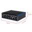 N1021 J4125 - Průmyslové Mini PC, Barebone, Fanless