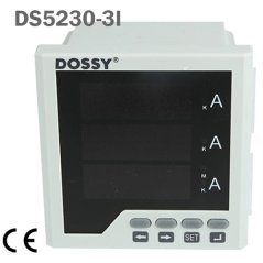 DS5230-3I 5A digitální třífázový ampérmetr 72x72mm