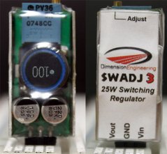 25W Nastavitelný Redukční Spínací Regulátor DE-SWADJ3