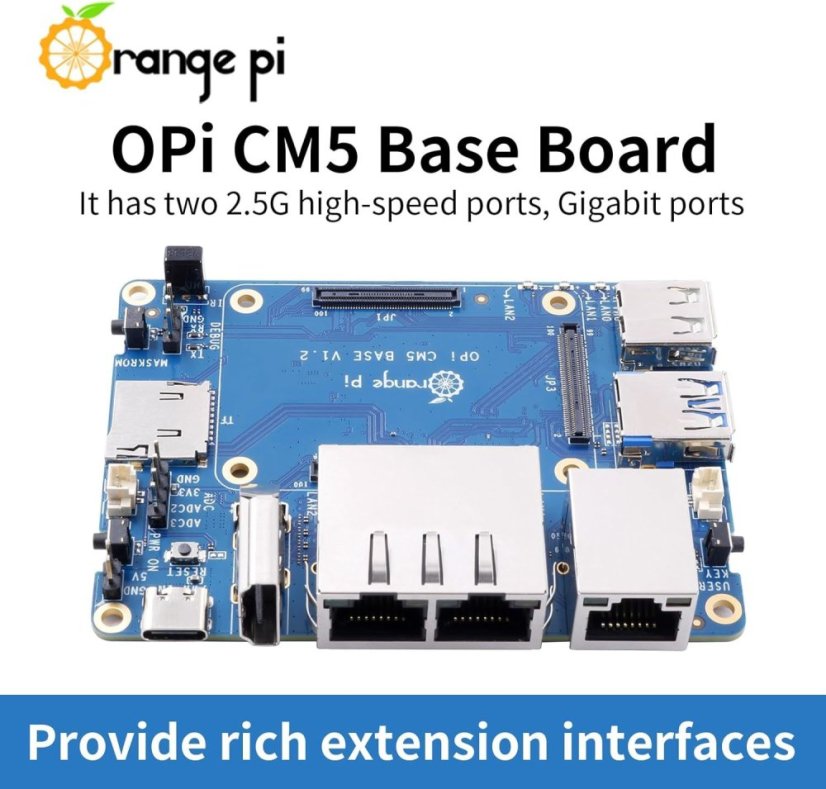 OrangePi Základní Deska pro Compute Modul 5