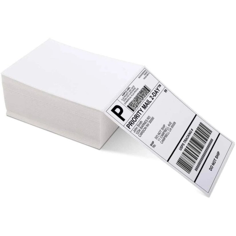 Přepravní termo etikety 100x150 mm, 500 ks - pro DT tiskárny Přepravní termo etikety 100x150 mm, 500 ks - pro DT tiskárny