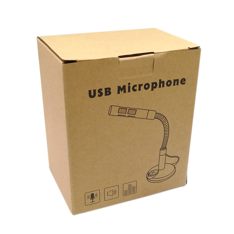 Kvalitní MC-1A USB mikrofon s držákem a kabelem 2,2 m