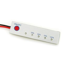 Jednoduchý indikátor stavu lithiové baterie s LED