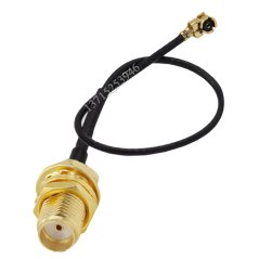 WiFi 2.4GHz 6dBi Antenna + 20cm u.FL Cable Kit