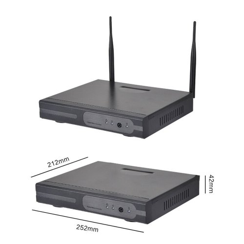 RGB-8H11A-WT 8CH IP kamerový set - WiFi NVR kit + 8x 720p IP kamery