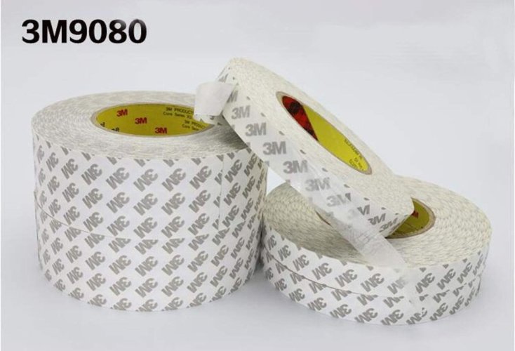 3M 9080A - Transparentní oboustranně lepící páska, 50m