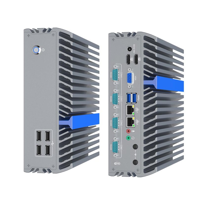 IEXP-732 Mini Industrial PC, Triple Display, Dual LAN