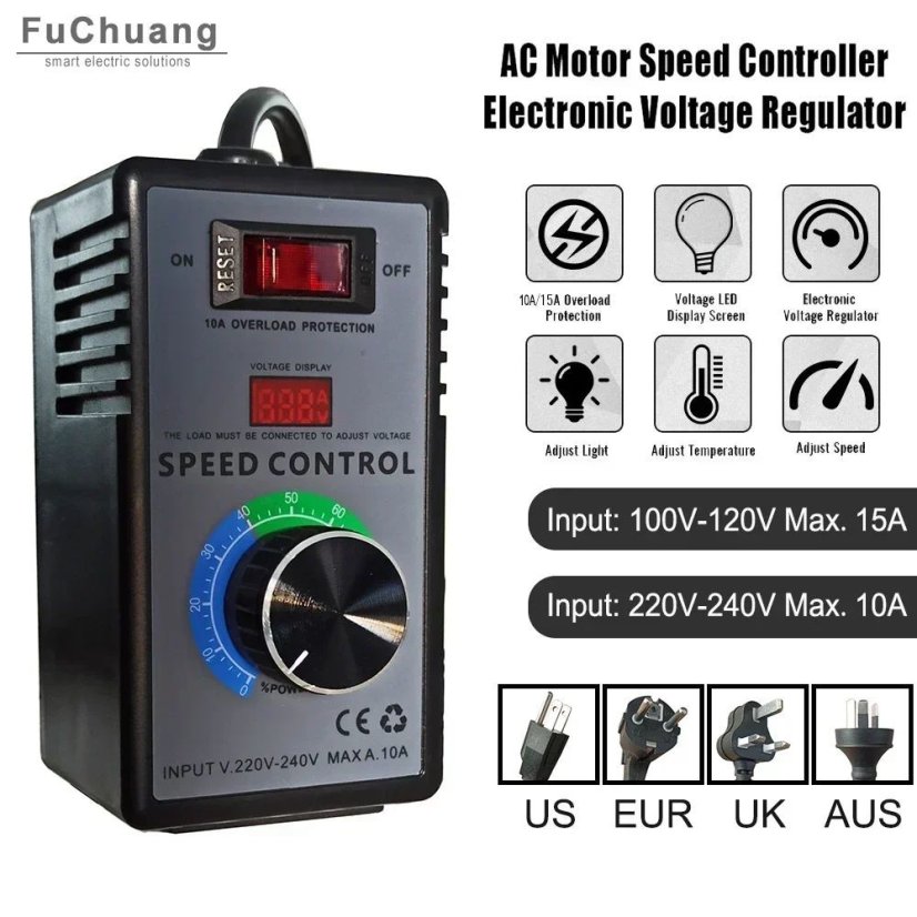 DJ-SC40 AC Regulátor napětí 2200W