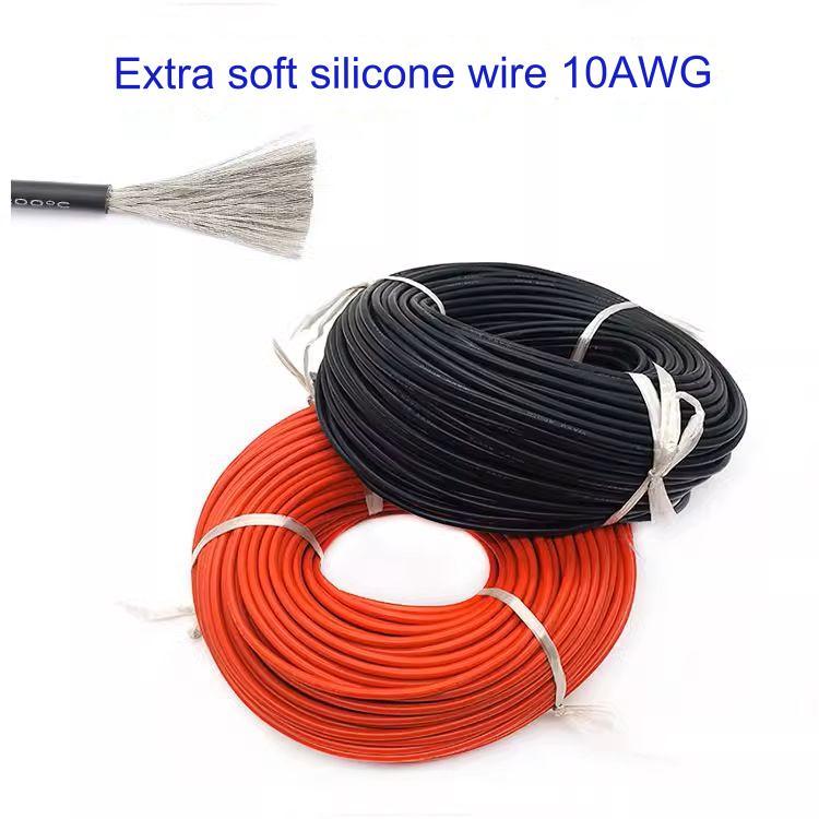 Silicon Wire Cu 6mm2 10AWG - 10m