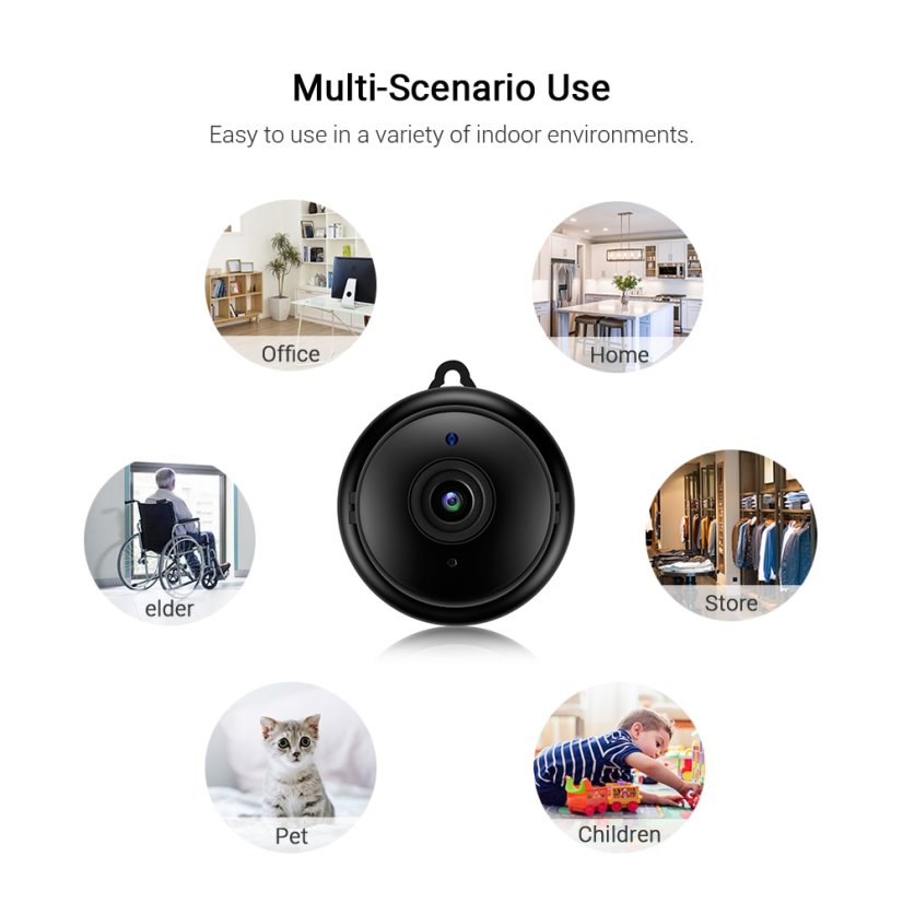 V380 Mini WiFi IP Kamera