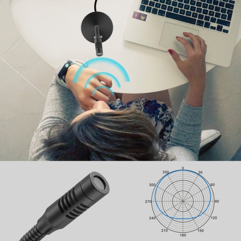 K050 USB Microphone for PC with High Sound Quality