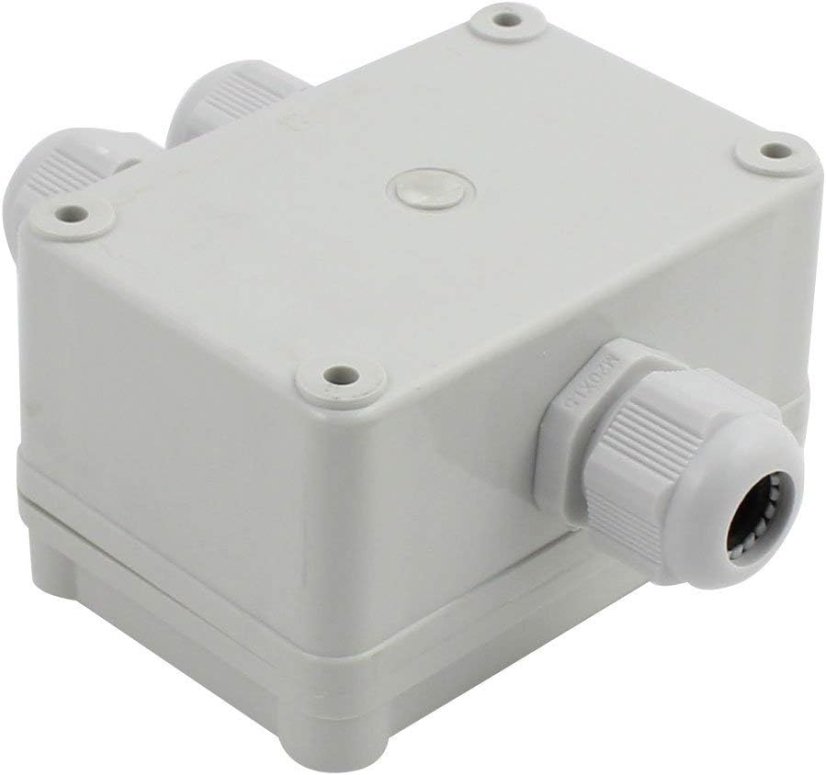 Plastic waterproof junction box