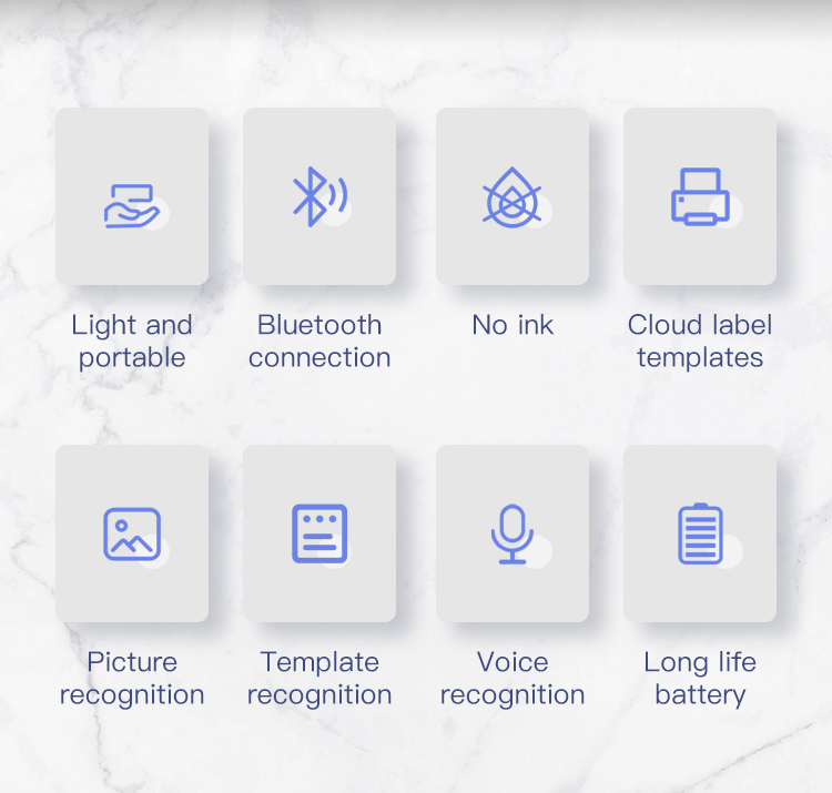 Niimbot B3S - Bezdrátová Tiskárna Štítků s Bluetooth