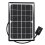 Mobile solar panel with USB charger